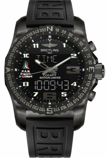 Review Breitling Cockpit B50 Replica Watch VB50101W/BE37-155S - Click Image to Close